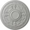 Ekena Millwork Tellson Ceiling Medallion (Fits Canopies up to 6 3/4"), Hand-Painted Frost, 30 5/8"OD x 2 1/2"P CM30TEFRF - alternate 1